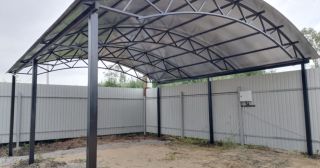 Арочные навесы из металлопрофиля Черемхово, цена от 3406 руб.